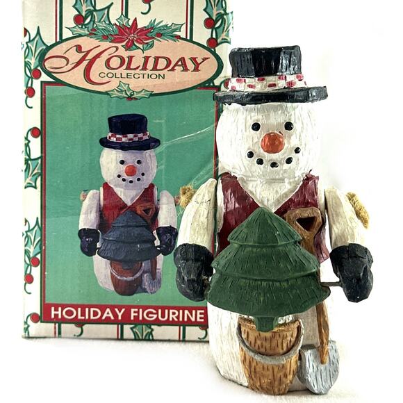World Bazaars Holiday Collection Figurines Set of 3 – Snowman, Mrs Claus & Angel - Picture 2 of 4